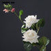 Elegant Realistic Rose Bouquet - Set of 10 Artificial Roses for Wedding and Home Decor