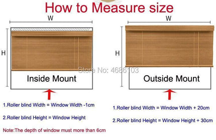 Chic Vintage Bamboo Roller Shades with Sparkling Glitter Highlights