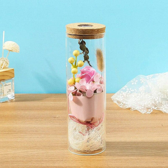 Luxurious Everlasting Flower Wishing Bottle