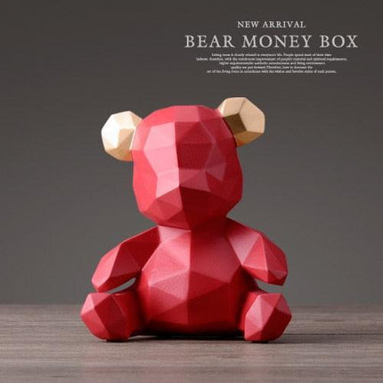 Adorable Teddy Bear Coin Bank: Your Charming Savings Ally