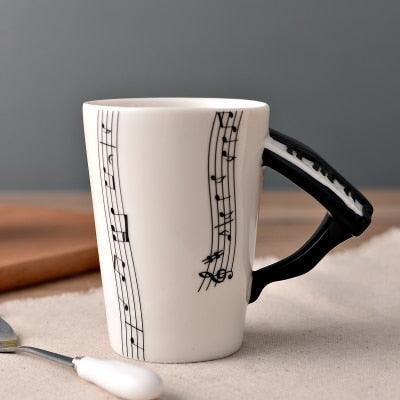 Guitar Harmony Mug - Sip Your Favorite Tunes ☕️🎶