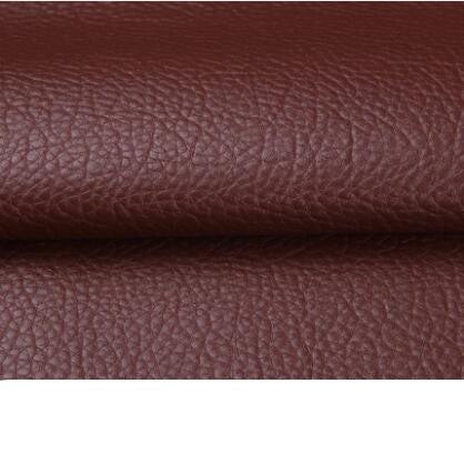 Elegant Sofa Transformation: Self-Adhesive Faux Leather with Realistic Texture