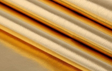 A4 Luxury PU Faux Leather Crafting Set - Black, Silver, and Gold Collection