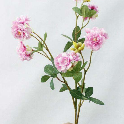 Sakura Silk Blossom Branch - Elegant Artificial Floral Arrangement for Home & Events
