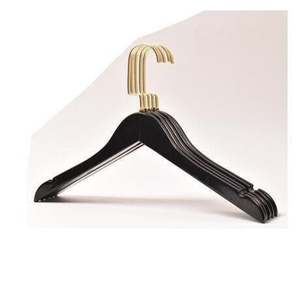 Personalized Premium Wooden Hangers - Set of 10