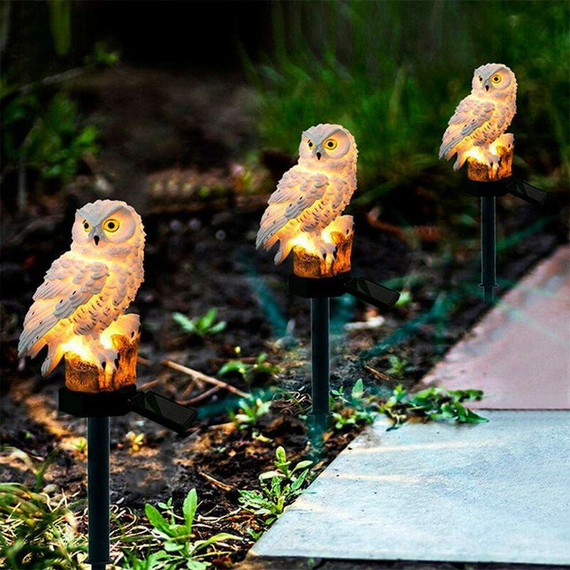 Owl-Shaped Solar Garden Light Stake: A Sustainable Solution for Outdoor Illumination