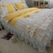 Korean Cotton Princess Bedding Set