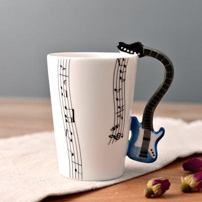 Guitar Harmony Mug - Sip Your Favorite Tunes ☕️🎶