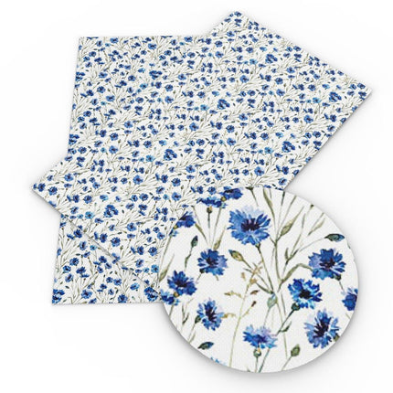 Elevate Your DIY Creations with Luxurious Floral Faux Leather Fabric