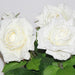 24-Piece Set of Real Touch Roses Artificial Flowers - 12cm Blooms