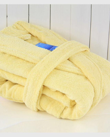 Luxurious Unisex Cotton Kimono Bathrobe - Ultimate Winter Warmth and Comfort