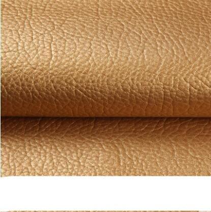 Elegant Sofa Transformation: Self-Adhesive Faux Leather with Realistic Texture