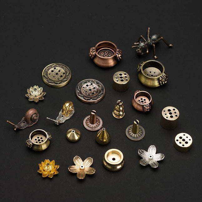 Serenity Zinc Alloy Incense Burner - Enhance Your Mindfulness Rituals