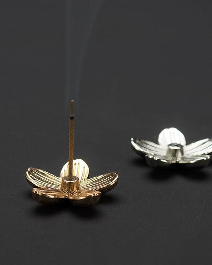 Serenity Zinc Alloy Incense Burner - Enhance Your Mindfulness Rituals