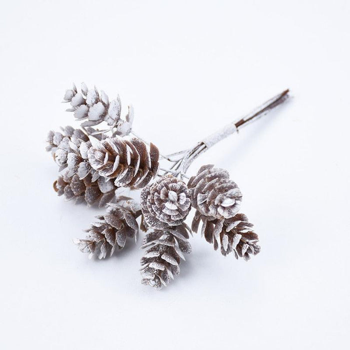 10-Piece Faux Pine Cone and Botanical Variety - Versatile Decor Set for All Occasions