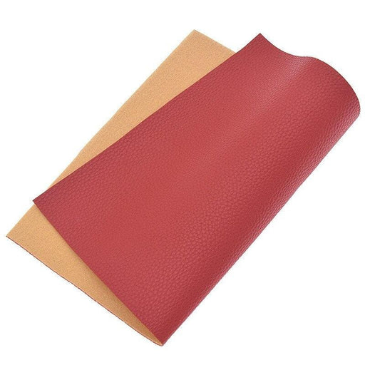 DIY Litchi Faux Leather Sheet: Premium PVC Crafting Material