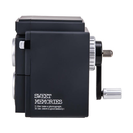 Elegant Camera-Style Pencil Sharpener: Transform Your Workspace with Luxury