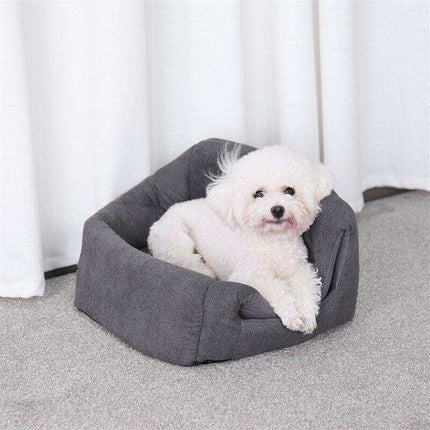 Luxurious 2-in-1 Cozy Pet Retreat for Comfort and Style