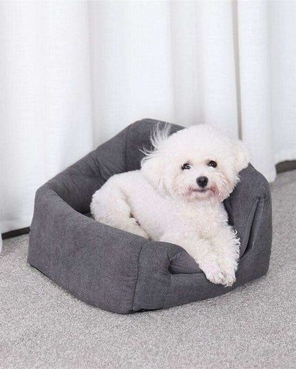 Luxurious 2-in-1 Cozy Pet Retreat for Comfort and Style