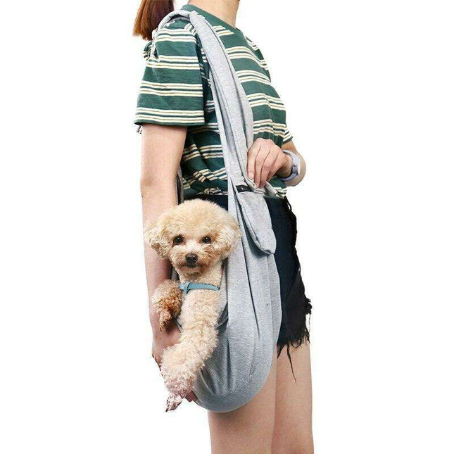 Premium Sling Carrier for Small Pets: Travel in Style and Comfort