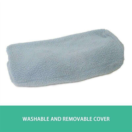 Lavish Lambswool Pet Steps - Chic and Secure Climbing Aid for Small and Senior Pets