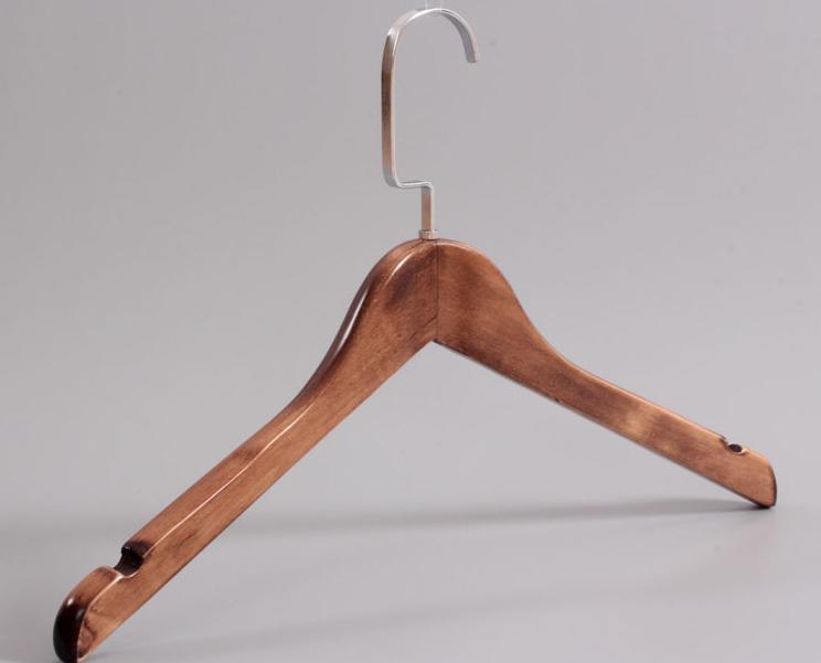 Elevate Your Closet with Premium Solid Wood Garment Hangers for Personalized Wardrobe