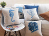 Nautical Dream Reversible Cushion Cover by Maison d'Elite