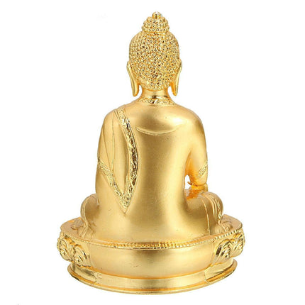 Radiant Shakyamuni Buddha Sculpture - Masterful Tibetan Craftsmanship for Inner Peace