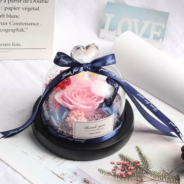 Eternal Romance Rose Glass Dome: A Timeless Symbol of Love and Grace