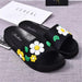 Ladies' Cozy Slip-On Comfort Slides with Size Guide for Ultimate Style and Comfort