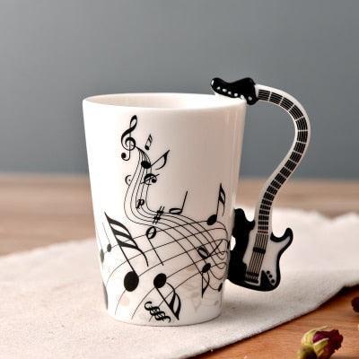 Guitar Harmony Mug - Sip Your Favorite Tunes ☕️🎶