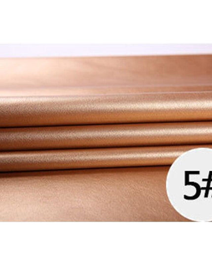 Luxurious Pearlescent Black/Gray Faux Leather - Premium Material for Creative Crafting