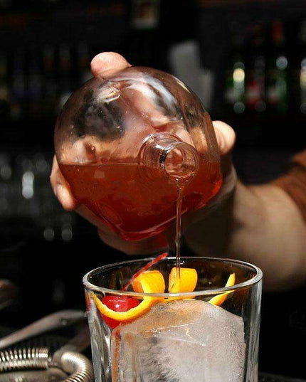 Spooky Crystal Skull Shot Glass - Perfect for Unforgettable Celebrations!