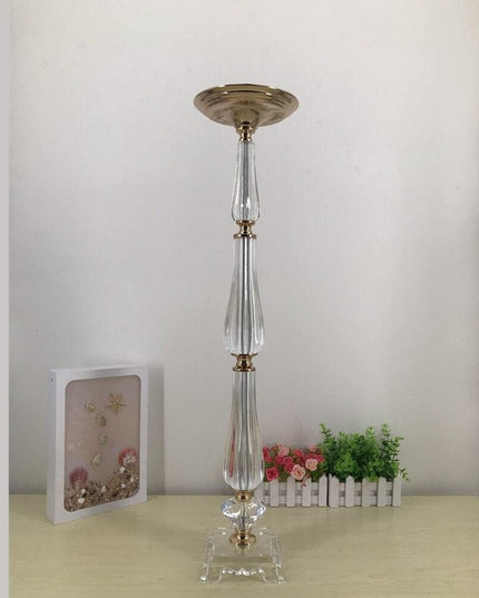 Elegant 30.7" Acrylic Vase for Weddings and Home Decor
