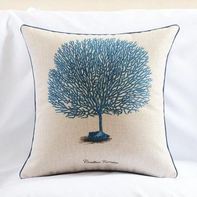 Coastal Escape Dual-sided Pillow Cover by Maison d'Elite