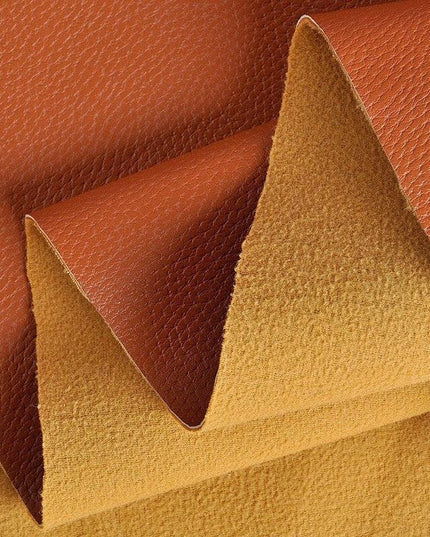 Litchi Faux Leather Craft Kit: Versatile Synthetic Fabric for Creative DIY Projects