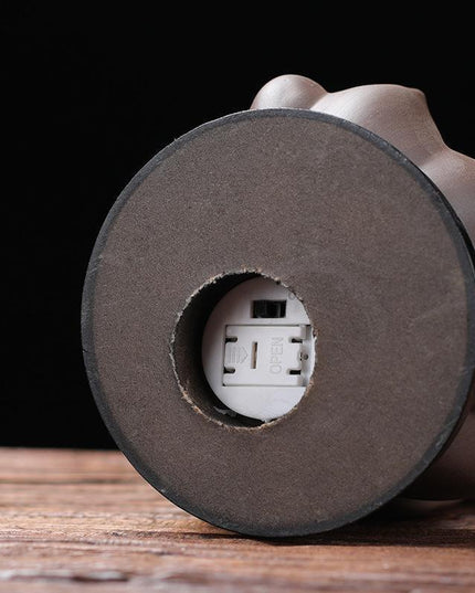 Serene Zen Monk Backflow Incense Waterfall with Illuminating LED for a Calming Environment