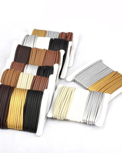 Deluxe Faux Suede Leather Cord Craft Kit for Beautiful DIY Jewelry Creations