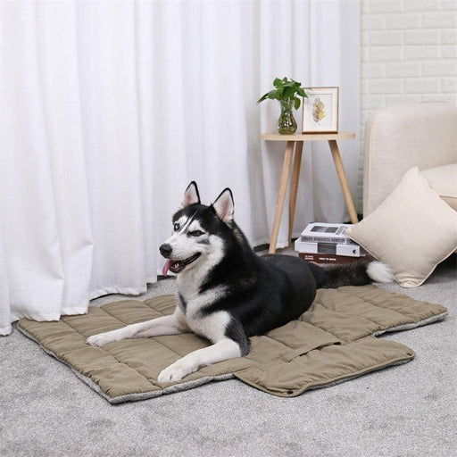 Deluxe Portable Pet Bed: Reversible Dog and Cat Bed for Ultimate Comfort