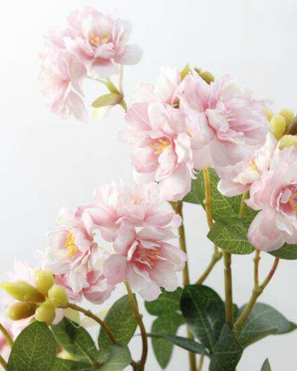 Sakura Silk Blossom Branch - Elegant Artificial Floral Arrangement for Home & Events