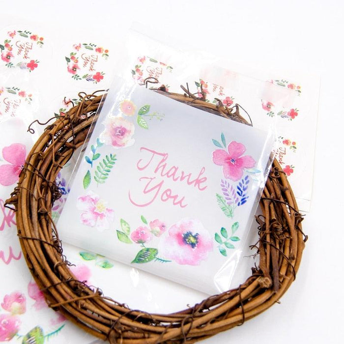 Cherry Blossom Candy Bags Set for DIY Treats and Gifts