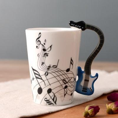 Guitar Harmony Mug - Sip Your Favorite Tunes ☕️🎶