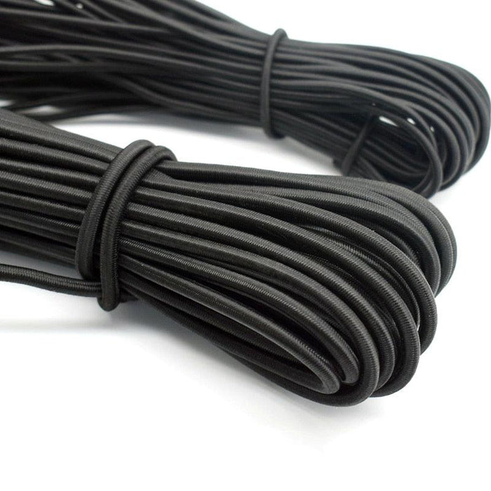 Artisanal Monochrome Polyester Cord Bundle for Creative Projects