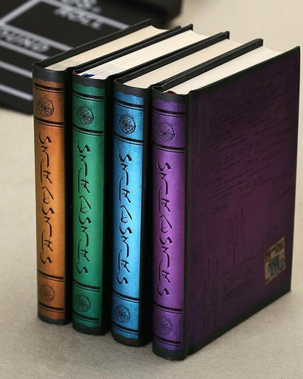 Chic Vintage-Inspired Hardcover Notebook for Creative Expression and Organization