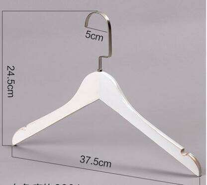 Luxury Wooden Hanger Set - 10 Piece Collection for a Chic Closet Upgrade