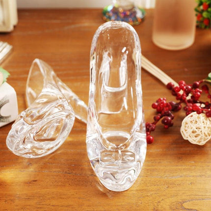 Cinderella Enchanted Crystal High Heel Wedding Keepsake