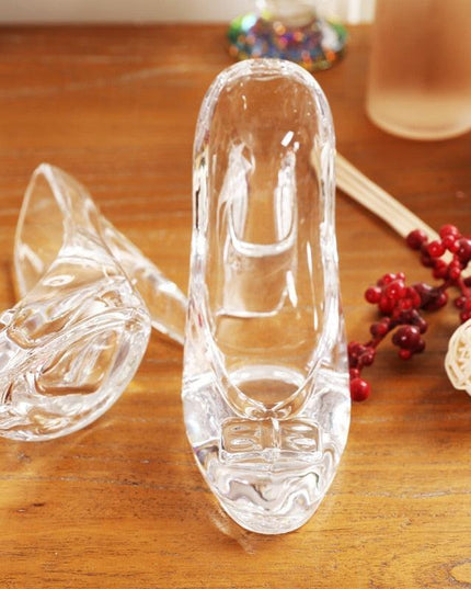 Cinderella Enchanted Crystal High Heel Wedding Keepsake