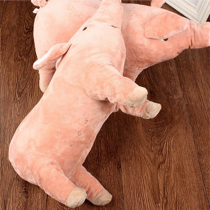 Cozy Companion: Soft Pig Plush Toy for Pets
