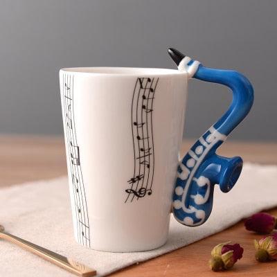 Guitar Harmony Mug - Sip Your Favorite Tunes ☕️🎶