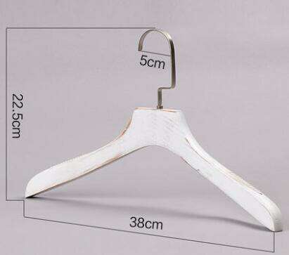 Luxury Wooden Hanger Set - 10 Piece Collection for a Chic Closet Upgrade